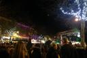 Hundreds turn out to watch the St Albans Christmas lights switch on