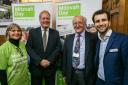 Bob Blackman, MP for Harrow East, (second left) attending the Mitzvah Day launch (Photo: Yakir Zur)