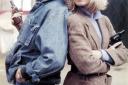 Michael Brandon and Glynis Barber as Dempsey and Makepeace back in the Eighties.