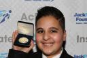 Twelve-year-old Chris Charalambous was one of 137 Enfield students to win a Jack Petchey Foundation Achievement Award