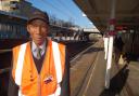 Siggy Cragwell at Elstree & Borehamwood train station. Credit: Thameslink