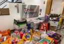 Taylor Wimpey donated 1.2 tonnes of food to Borehamwood Foodbank in the run-up to Christmas