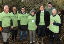 Young and old unite to clean up field for Mitzvah Day