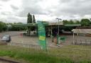 The BP forecourt at South Mimms services where the assault took place. Image: Google Street View