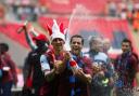 The Hammers are playing their first game in England since their Wembley triumph: Action Images