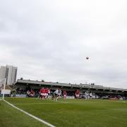 General view of Boreham Wood's Meadow Park. Picture: Action Images