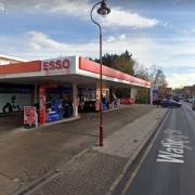 The Esso petrol station in Radlett which has now closed permanently. Credit: Google Maps
