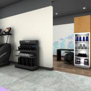 A CGI of the Anytime Fitness gym in Borehamwood