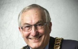 Elstree and Borehamwood Town Mayor Cllr Clive Butchins