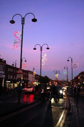 Shenley Road's Christmas lights