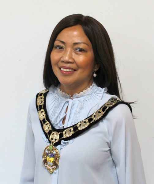 Cynthia Barker was appointed mayor of Hertsmere last spring but she died in September