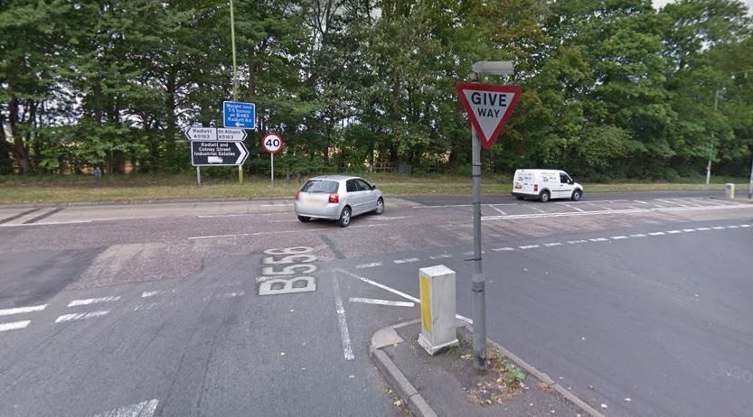 How the junction used to look. The turn was simple because there was no central reservation. Credit: Google Street View