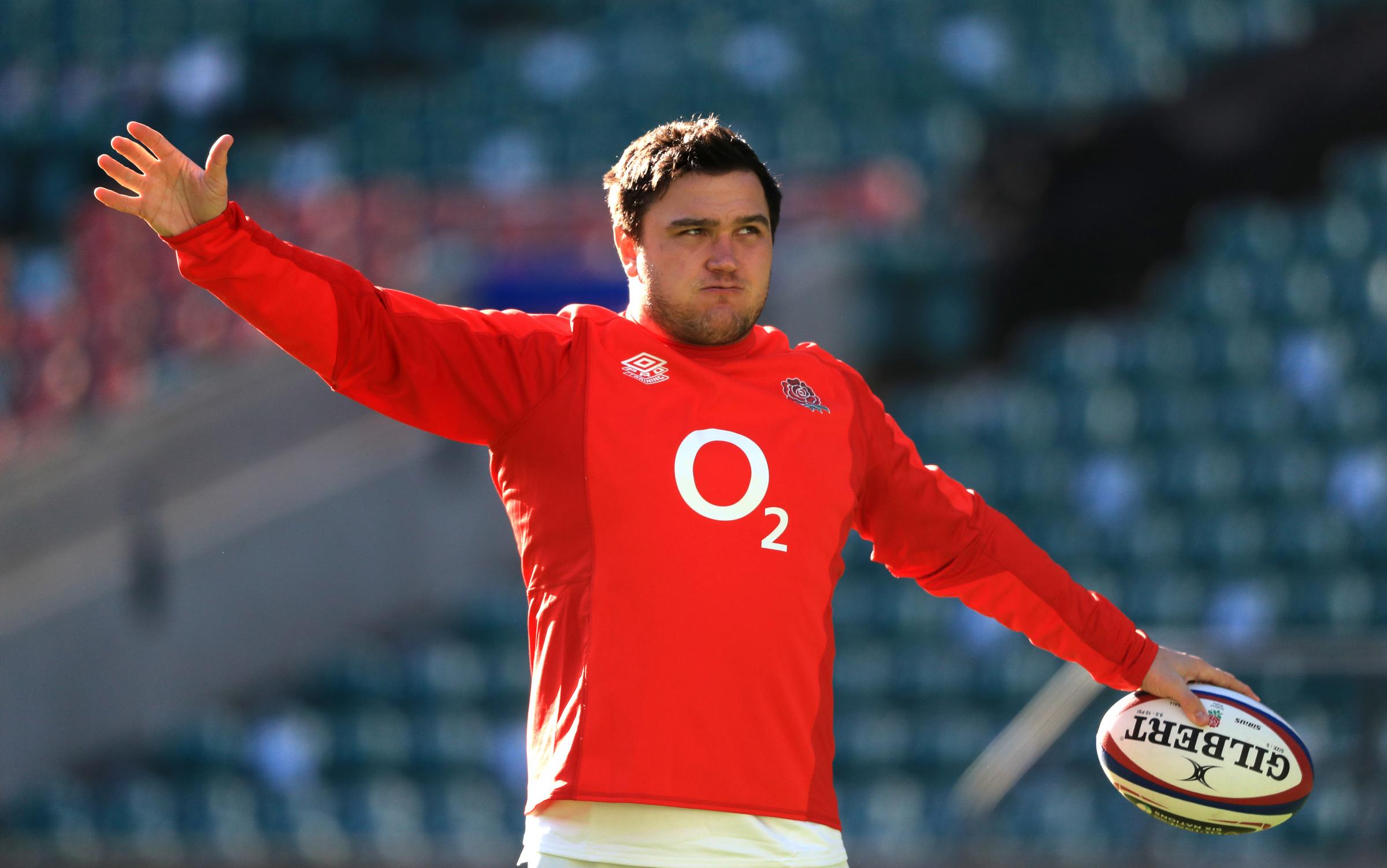 Jamie George pictured at Twickenham stadium in early February. Credit: PA