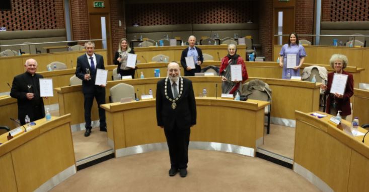Hertsmere's 'unsung heroes' recognised with Civic Awards - Vimarsana News