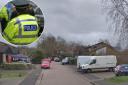 The attempted robbery happened off Clifton Way in Borehamwood. Picture: Google Street View.