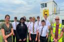 Children at Hertswood Academy recently visited Elstree Aerodrome