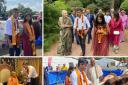 Rishi Sunak visiting Bhaktivedanta Manor Hare Krishna Temple. Pictures: Bhaktivedanta Manor