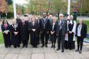 A ceremony was held at Hertsmere Civic Centre on Armistice Day