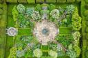STUNNING: Birtsmorton Court's stunning Union Jack garden