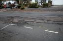 Drivers have suffered with almost double the number of potholes this January compared to 2017