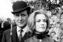 A message from Patrick Macnee was read at the funeral of Avengers screenwriter Brian Clemens