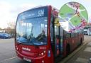 The 324 bus is to be extended from Stanmore station to Centennial Park in Elstree