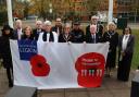 A ceremony was held in Borehamwood today to mark Armistice Day. Credit: Hertsmere Borough Council