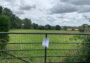 Land in Harris Lane, Shenley, that was earmarked for up to 37 homes