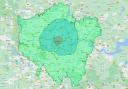 A map showing the London Congestion Charge, Ultra Low Emission and Low Emission zones. An expanded ULEZ would cover the area currently under LEZ restrictions (light green). Credit: Mayor of London