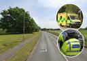 A man has died after a crash in Little Bushey Lane, Bushey, between the junctions of Aldenham Road and Sandy Lane.