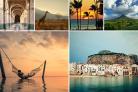 6 possible destinations to G Adventures world tours. Credit: Canva