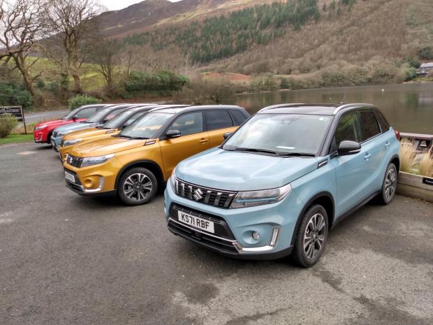 Borehamwood Times: The full hybrid Suzuki Vitara on test in Cheshire and Wales during the launch event 