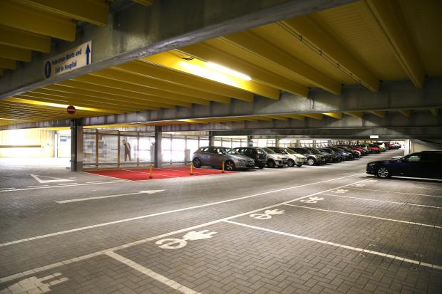 Borehamwood Times: Inside the new multi-storey car park. Credit: Peter Taylor