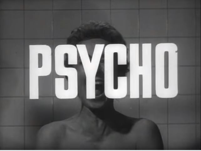 A still from the Psycho trailer