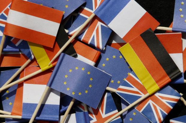 Borehamwood Times: UK and European flags. Credit: Canva