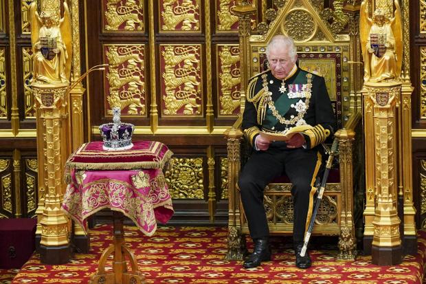 Borehamwood Times: The Prince of Wales reads the Queen's Speech during the State Opening of Parliament in the House of Lords (PA)
