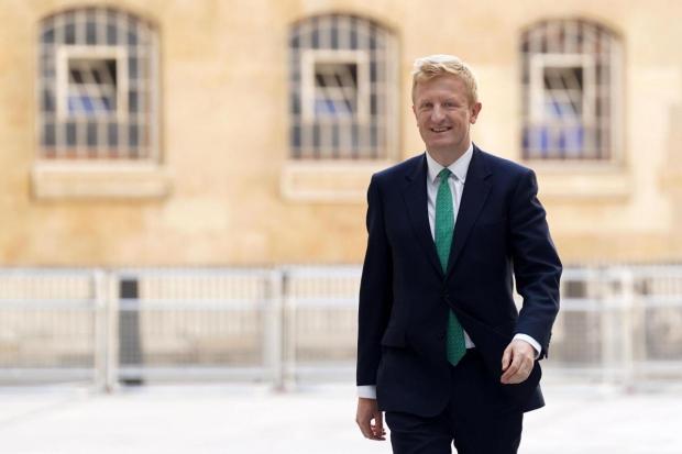 Oliver Dowden has denied making light of partygate. Credit: PA
