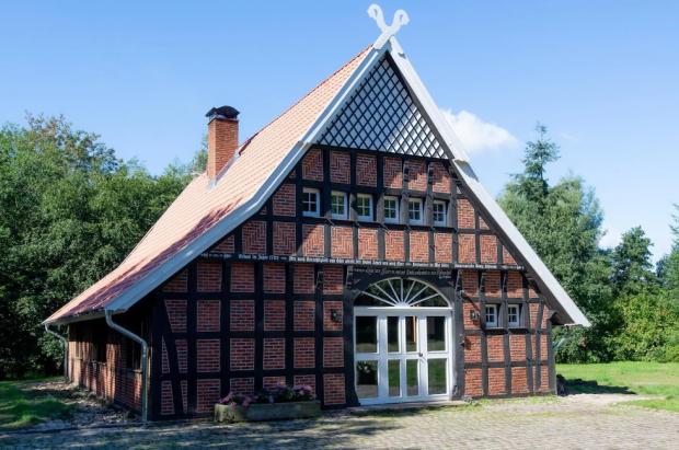 Borehamwood Times: Waldhaus. Stylish half-timbered house barrel sauna - Rieste, Germany. Credit: Vrbo