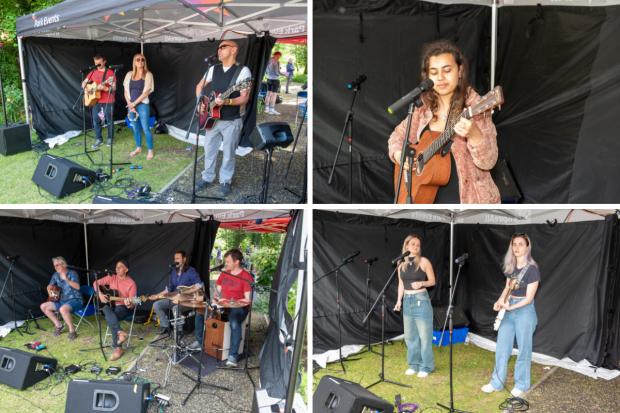 Borehamwood Times: Performers at the Bushey Acoustic Festival. Picture: Lawrence Stone Creative Photography 