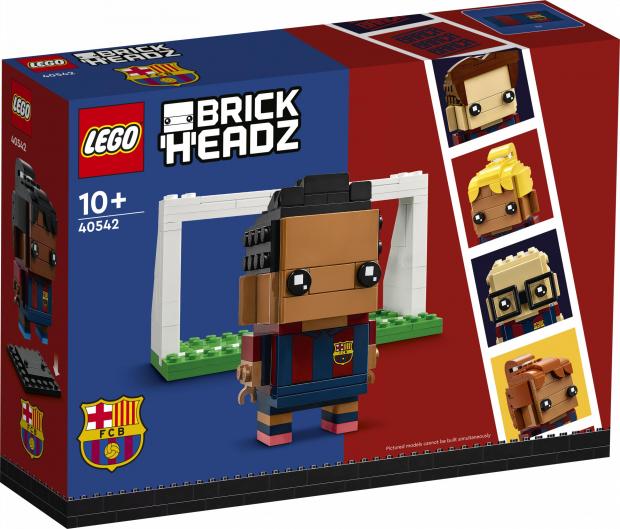 Borehamwood Times: LEGO® BrickHeadz™ FC Barcelona Go Brick Me. Credit: LEGO
