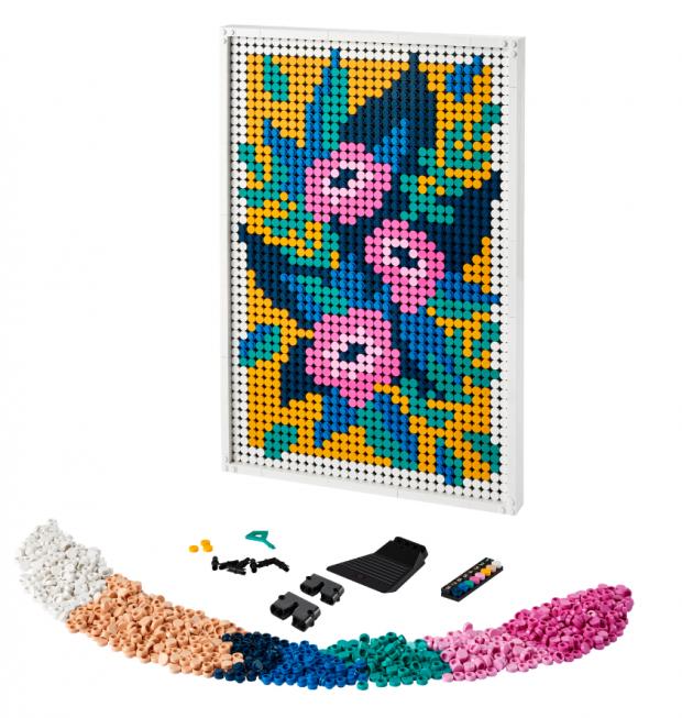 Borehamwood Times: LEGO® Art Floral Art Set. Credit: LEGO