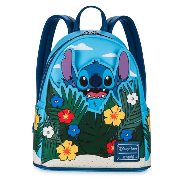 Borehamwood Times: Loungefly Stitch with Flowers Mini Backpack, Lilo & Stitch (ShopDisney)