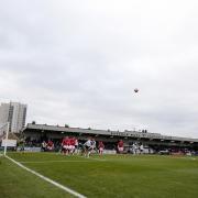 General view of Boreham Wood's Meadow park. Picture: Action Images