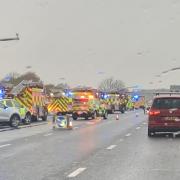 Emergency services on the M1