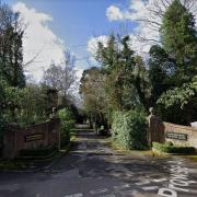 The entrance to Hartsbourne Country Club, off Hartsbourne Avenue, in Bushey Heath. Credit: Google Maps