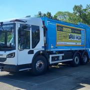 A Hertsmere dustbin lorry. Credit: Hertsmere Borough Council
