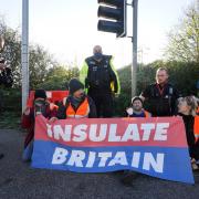 Insulate Britain protesters on the M25 (Photo: PA)