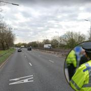 The crash occurred on the A1 Barnet by-pass (google street view)