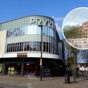 Plans to turn Pryzm nightclub and other venues around it into 147 flats have been submitted to Watford Borough Council. Credit: Stephen Danzig/Dwyer Asset Management Limited