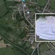 Plans to build 177 homes in Shenley have been unveiled. Credit: Google Maps